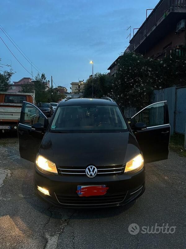 Usata VW Sharan Comfortline 140 CV (102 kW) 2011 Nero Monovolume