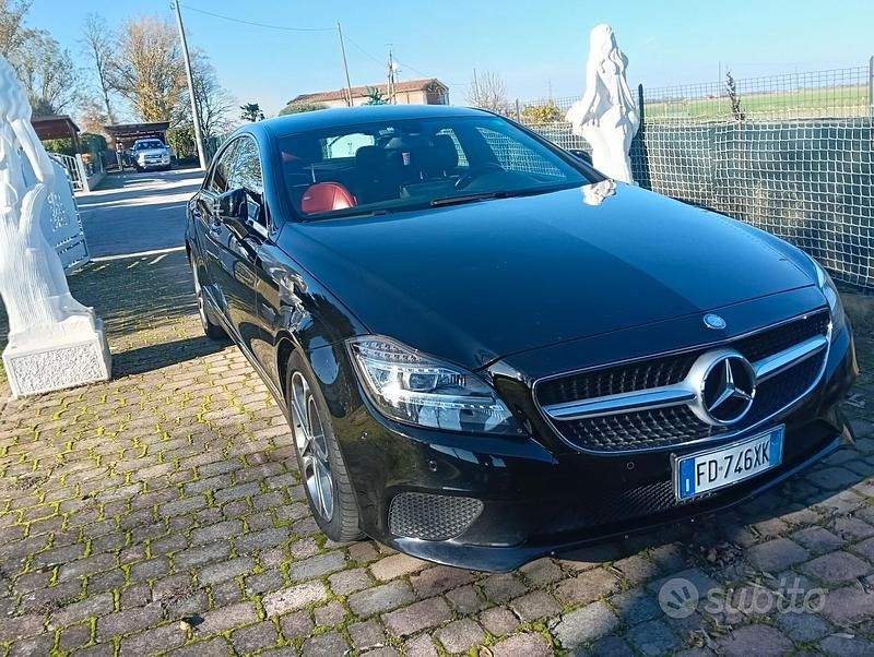 Usata Mercedes CLS250 204 CV (150 kW) 2016 Nero Coupé