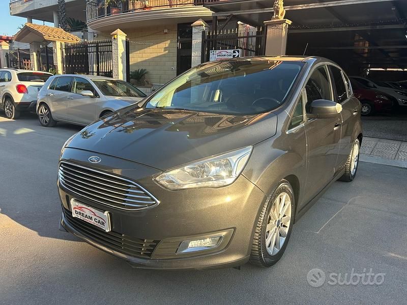 Brugt Ford C-MAX Titanium 120 HK (88 kW) 2017 Grå MPV