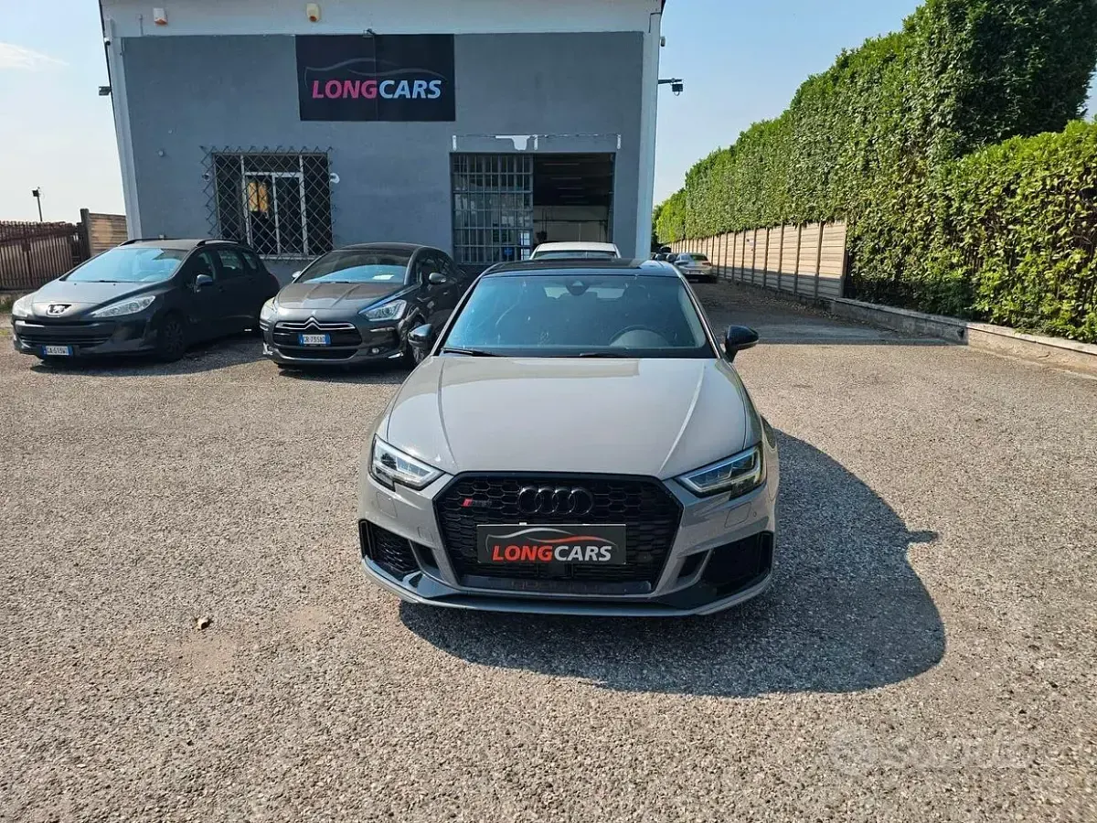 Usata Audi RS3 Ambiente 400 CV (294 kW) 2019 Grigio Berlina