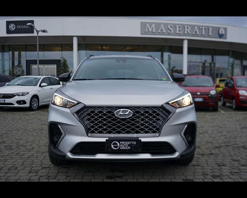 Usata Hyundai Tucson XPrime 144 CV (105 kW) 2019 Sleek silver SUV