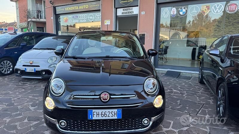 Usata Fiat 500 Lounge 69 CV (50 kW) 2017 Nero Berlina