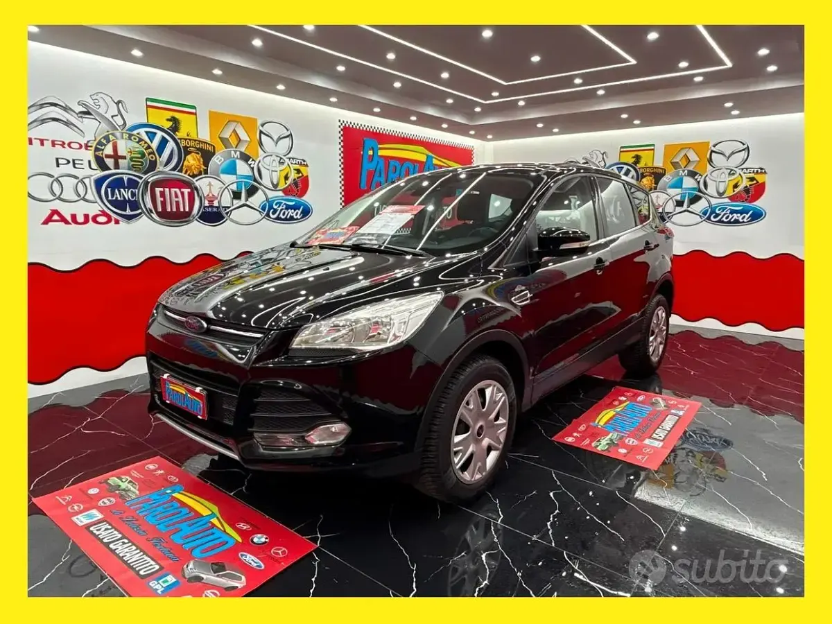 Usata Ford Kuga Titanium 120 CV (88 kW) 2016 Nero SUV