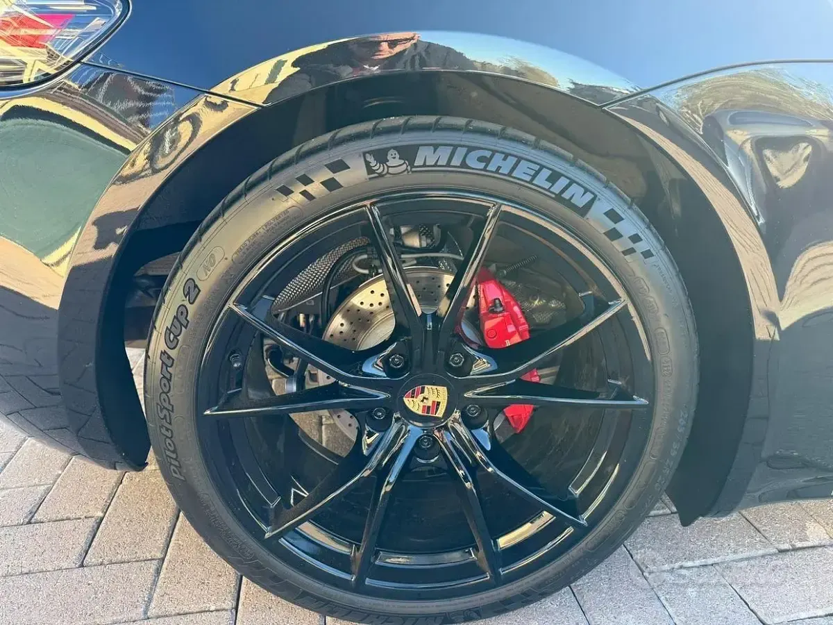 Usata Porsche 718 Boxster 350 CV (257 kW) 2017 Nero Cabrio