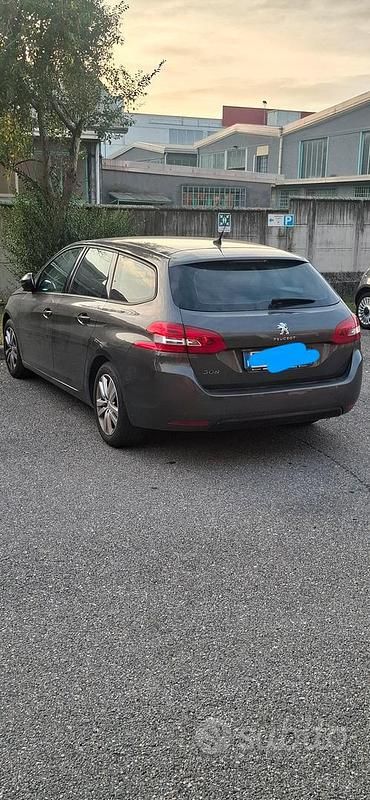 Usata Peugeot 308 Allure 131 CV (96 kW) 2018 Grigio Berlina