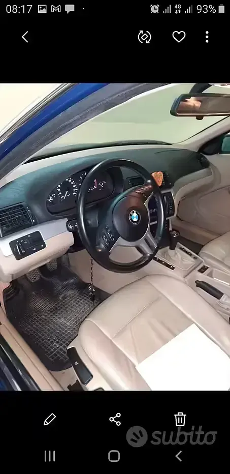 Usata BMW 330 184 CV (135 kW) 2001 Blu Berlina