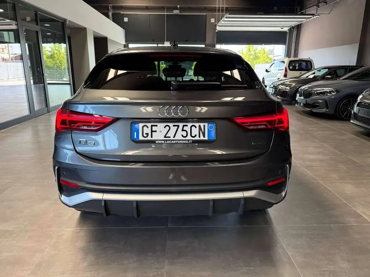 Usata Audi Q3 Sportback S-Line 150 CV (110 kW) 2021 Grigio SUV