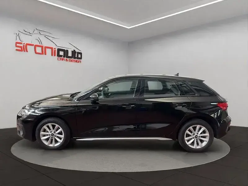 Usata Audi A3 Sportback 150 CV (110 kW) 2023 Nero Utilitaria