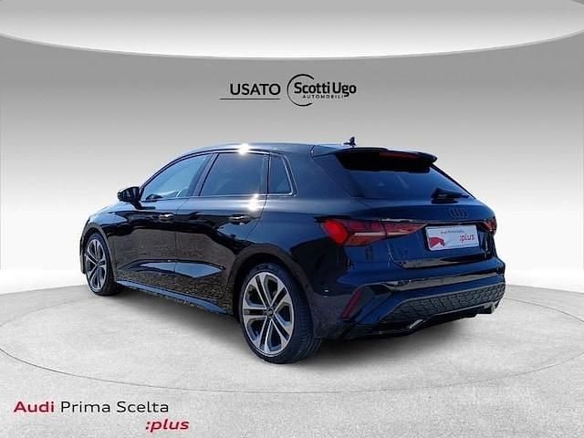 Usata Audi A3 S-Line 150 CV (110 kW) 2025 Nero mythos metallizzato Berlina