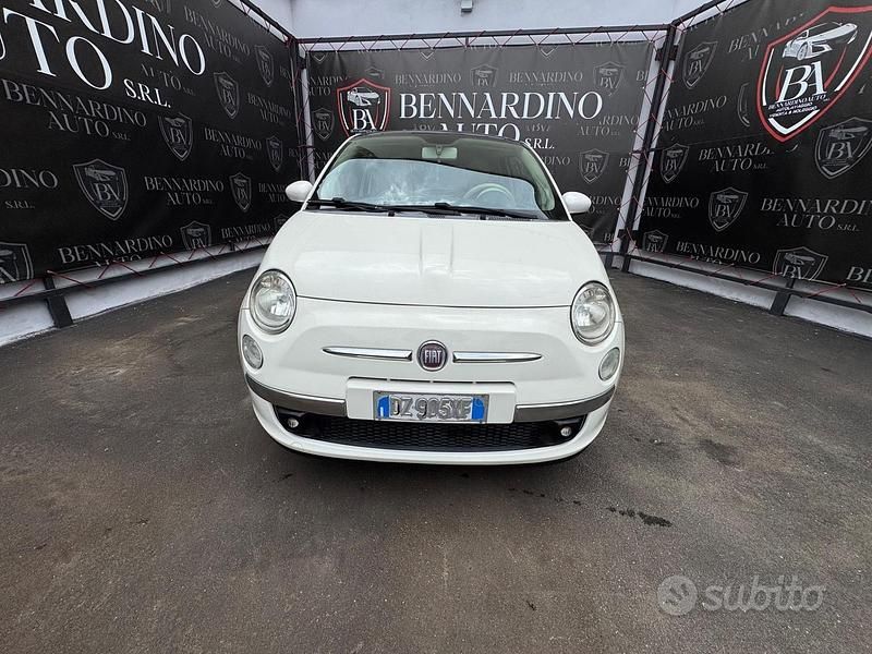 Usata Fiat 500 69 CV (50 kW) 2009 Bianco Cabrio