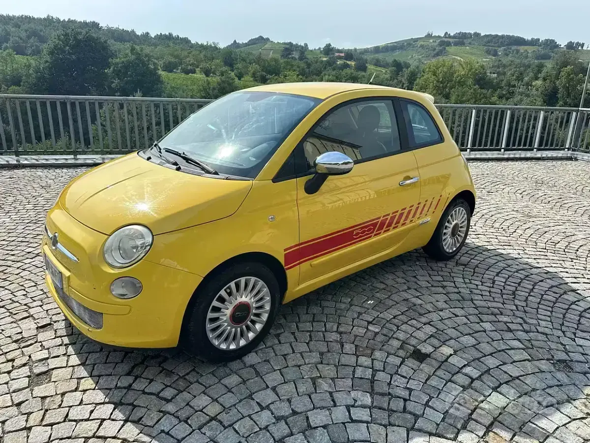 Usata Fiat 500 Lounge 69 CV (50 kW) 2009 Cabrio