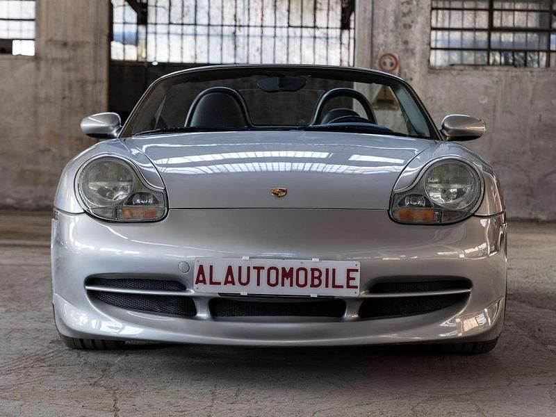Usata Porsche Boxster 252 CV (185 kW) 2002 Argento Cabrio