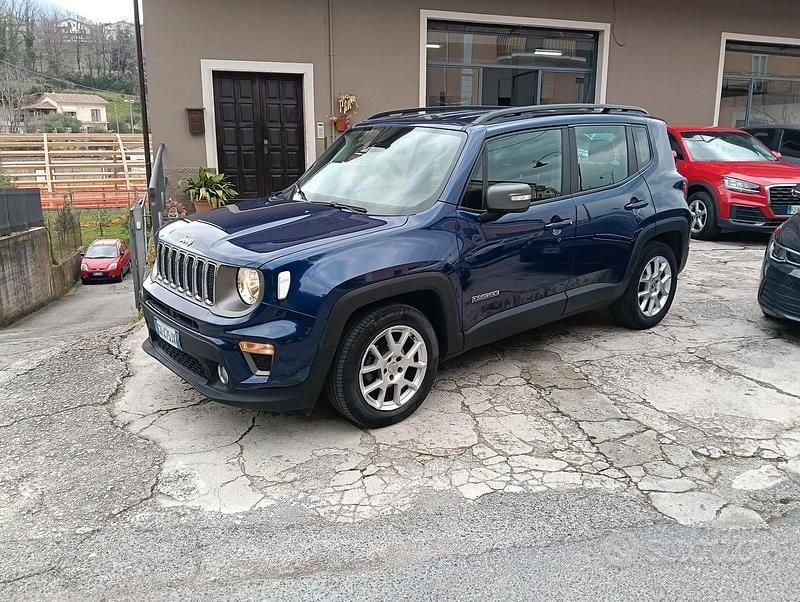 Usata Jeep Renegade Limited 130 CV (95 kW) 2020 Blu SUV