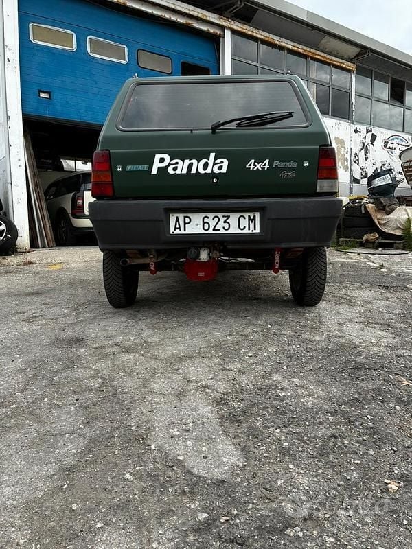 Usata Fiat Panda 4x4 50 CV (36 kW) 1997 Verde Utilitaria