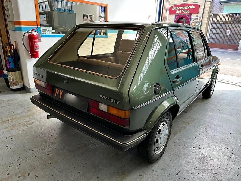 Usata VW Golf I 69 CV (50 kW) 1980 Verde Utilitaria