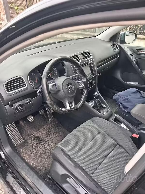 Usata VW Golf VII 2012 Nero Berlina