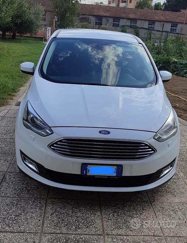 Usata Ford C-MAX 120 CV (88 kW) 2018 Bianco Monovolume
