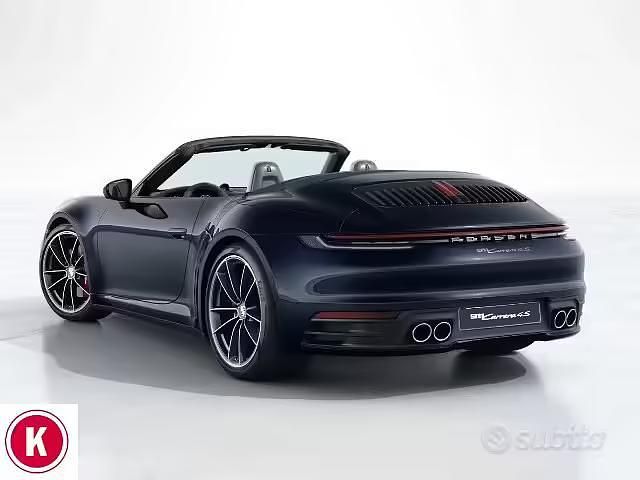 Usata Porsche 911 Carrera 4S Cabriolet 450 CV (330 kW) 2021 Blu Cabrio