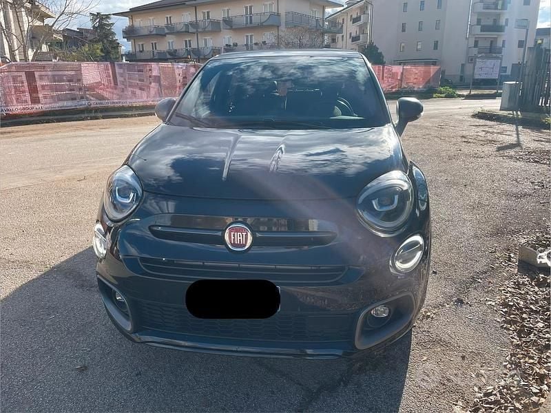 Usata Fiat 500X Sport 150 CV (110 kW) 2021 Nero SUV