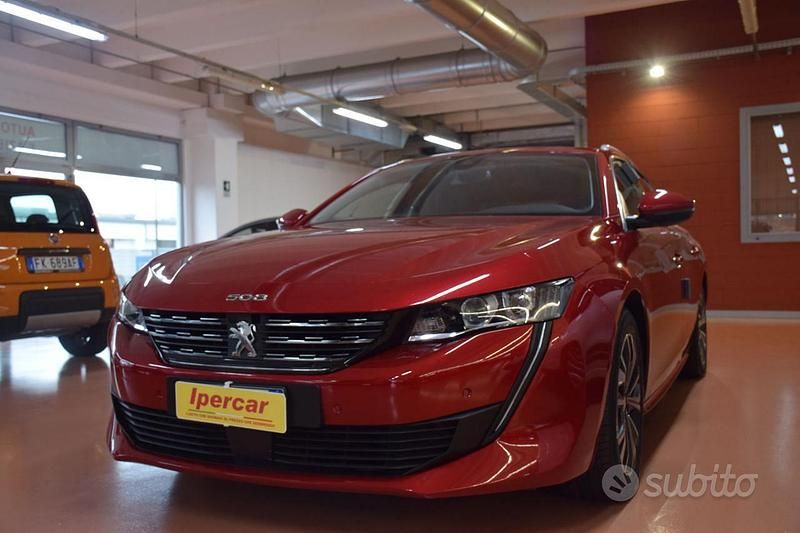 Usata Peugeot 508 Allure 131 CV (96 kW) 2019 Bordeaux metallizzato Station wagon