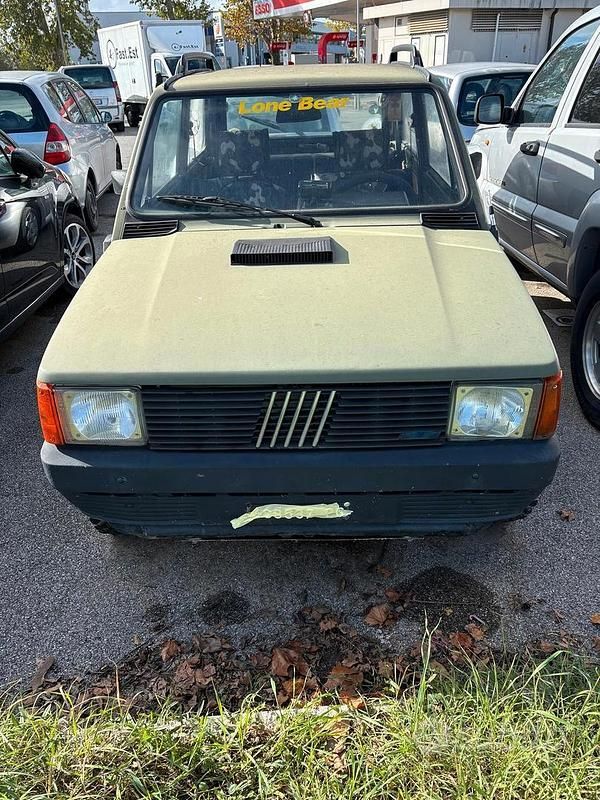 Usata Fiat Panda 4x4 48 CV (35 kW) 1985 Verde Utilitaria