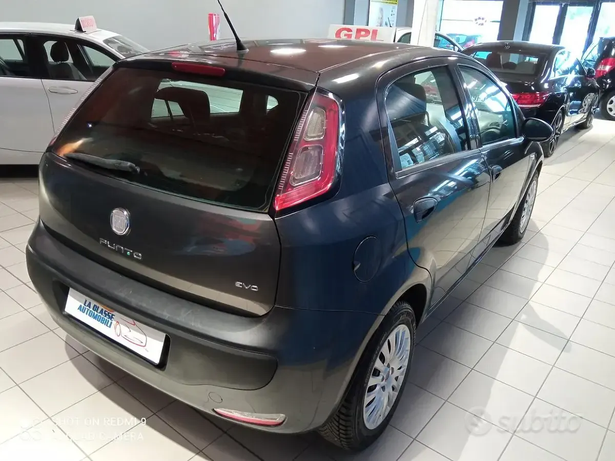 Usata Fiat Punto Evo Active 77 CV (56 kW) 2010 Grigio Utilitaria