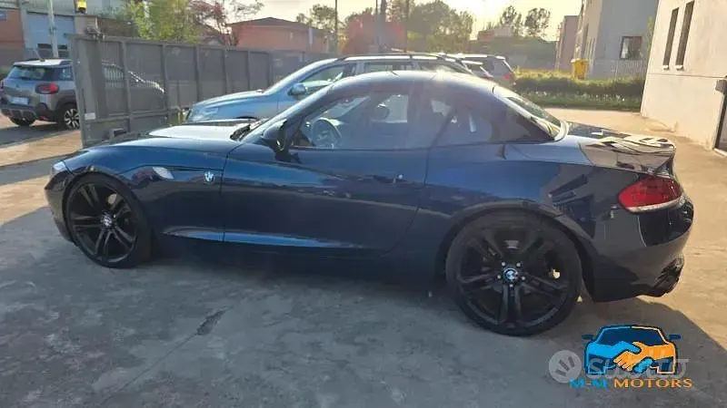 Usata BMW Z4 Efficient Dynamics 300 CV (220 kW) 2012 Blu Cabrio