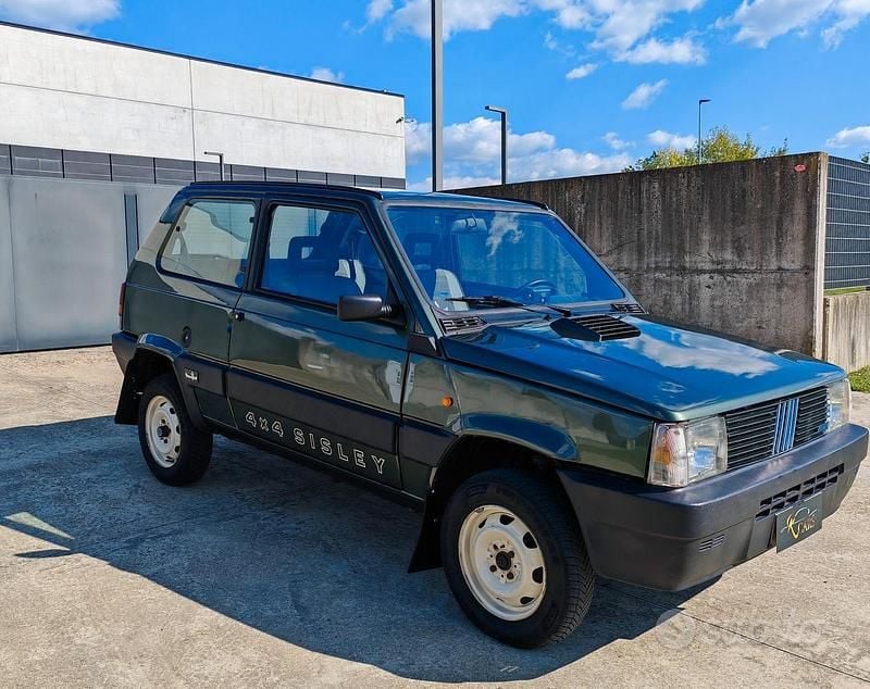 Usata Fiat Panda 4x4 50 CV (36 kW) 1990 Verde Utilitaria