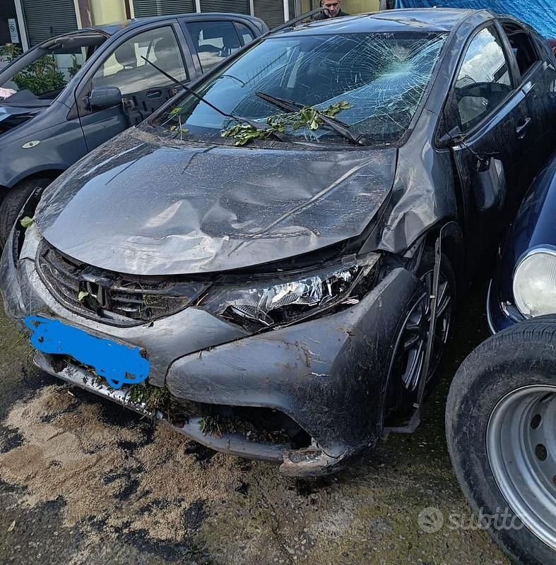 Usata Honda Civic 2014 Grigio Berlina