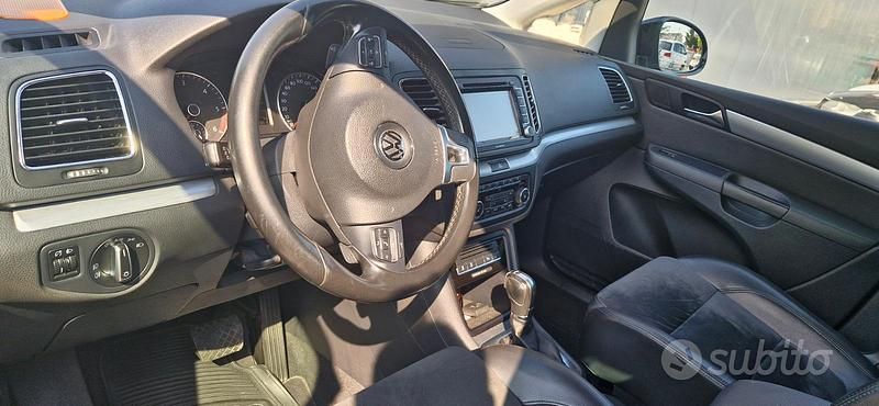 Usata VW Sharan 140 CV (102 kW) 2012 Nero Monovolume