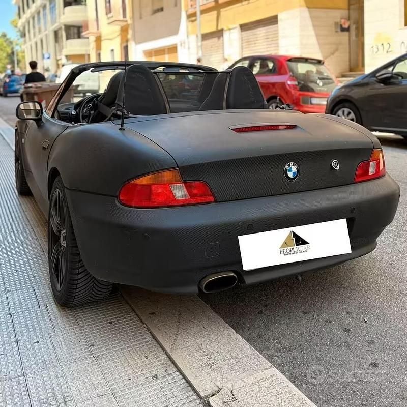 Usata BMW Z3 Efficient Dynamics 118 CV (86 kW) 1999 Nero Cabrio