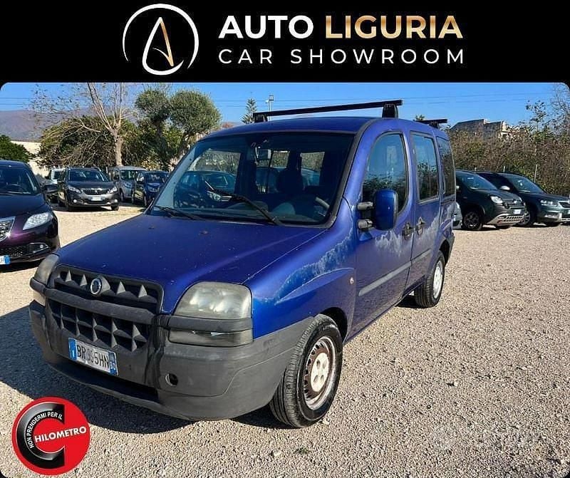 Usata Fiat Doblò 63 CV (46 kW) 2001 Blu Monovolume