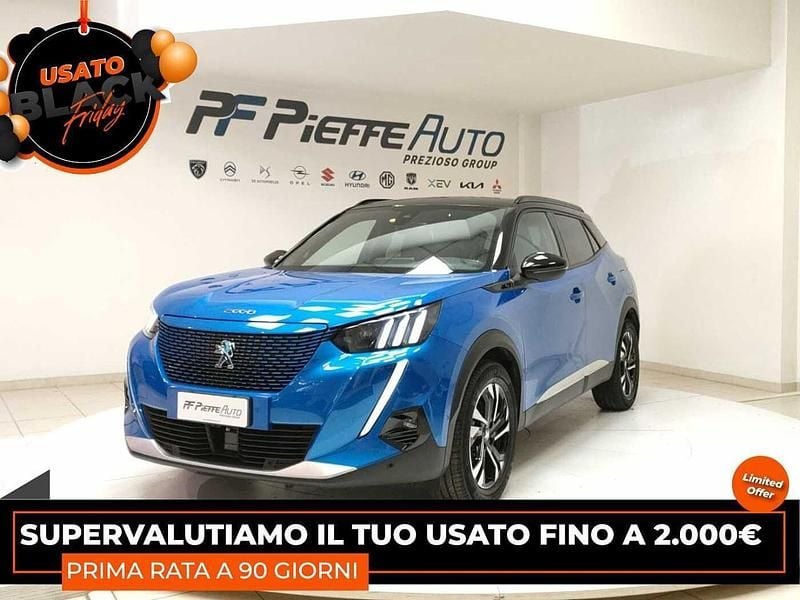 Usata Peugeot e-2008 GT-line 100 kW (136 CV) 2020 Blu SUV