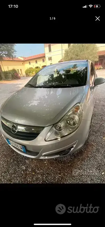 Usata Opel Corsa 80 CV (58 kW) 2007 Grigio Utilitaria