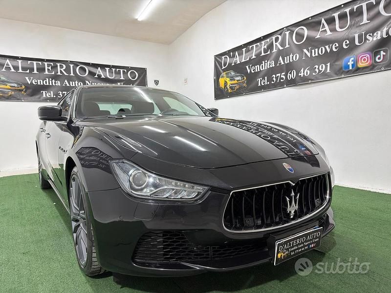 Usata Maserati Ghibli 275 CV (202 kW) 2014 Nero Berlina