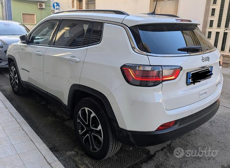 Usata Jeep Compass 131 CV (96 kW) 2021 Bianco SUV