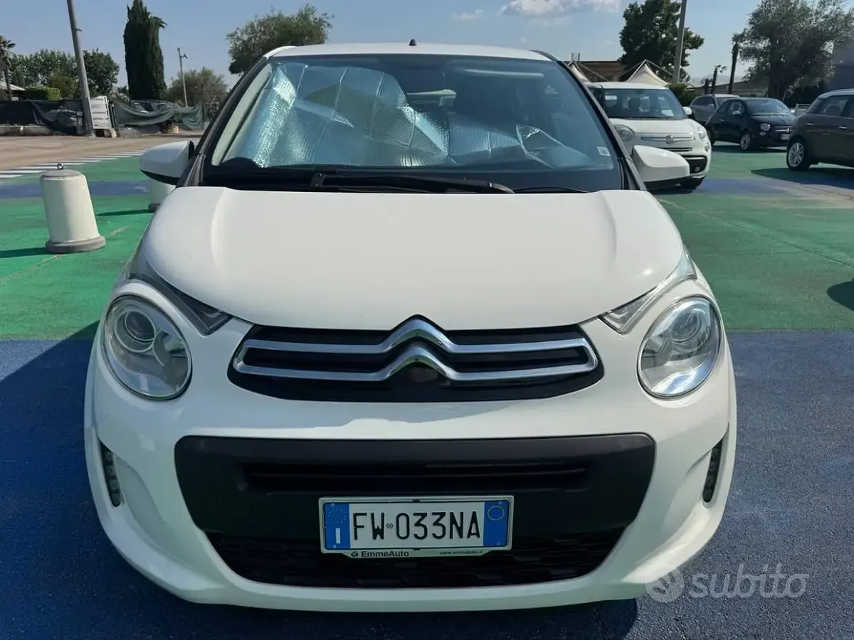Usata Citroën C1 Feel 72 CV (52 kW) 2019 Bianco Utilitaria