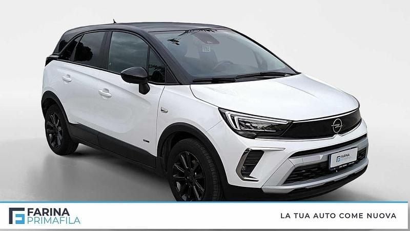 Usata Opel Crossland X Design & Tech 83 CV (61 kW) 2022 Bianco tetto nero SUV