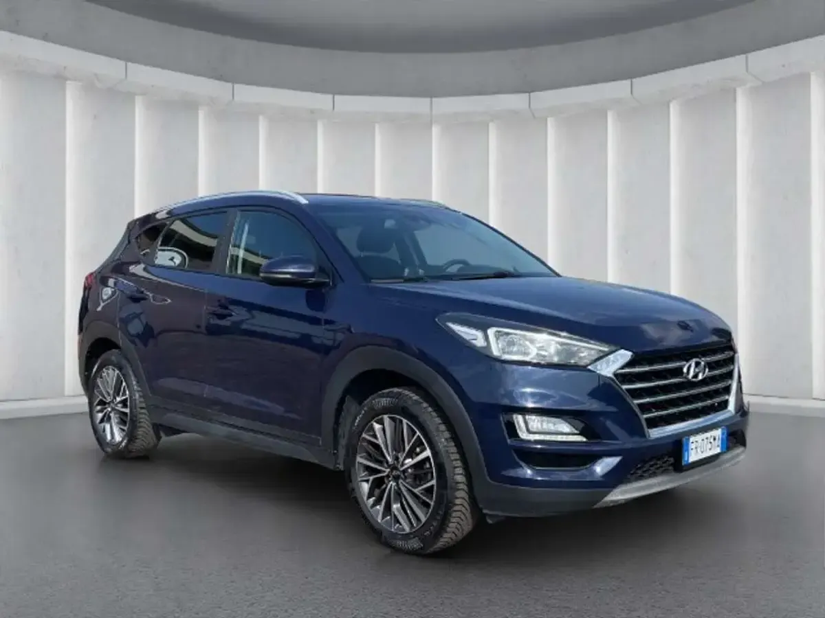 Usata Hyundai Tucson XPrime 116 CV (85 kW) 2018 Blu/azzurro SUV
