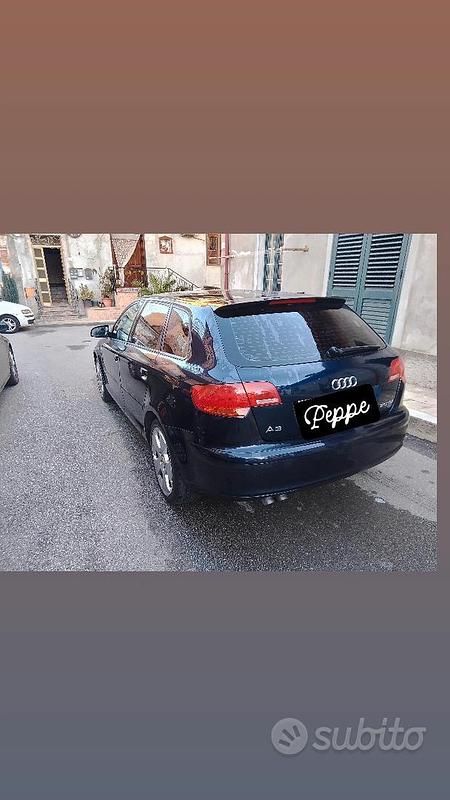 Blu Usata 2010 Audi A3 | 2500 € - Immagine 1/4
