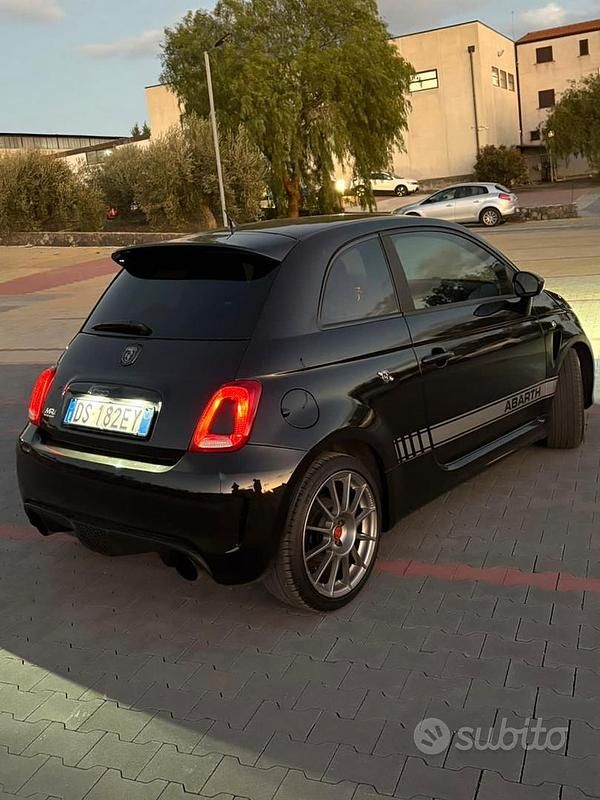 Usata Abarth 500 2008 Nero Utilitaria