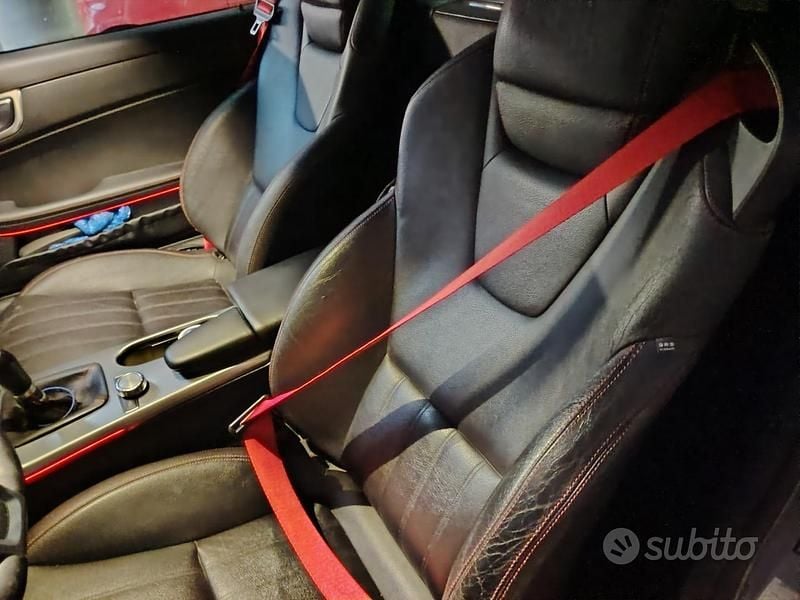 Usata Mercedes SLK200 184 CV (135 kW) 2012 Grigio Cabrio