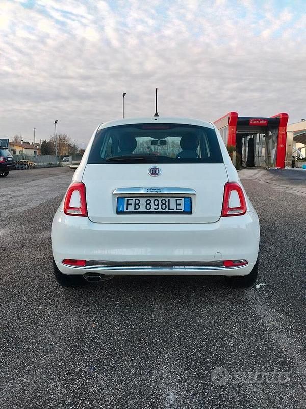 Usata Fiat 500 Easy 2015 Bianco Utilitaria