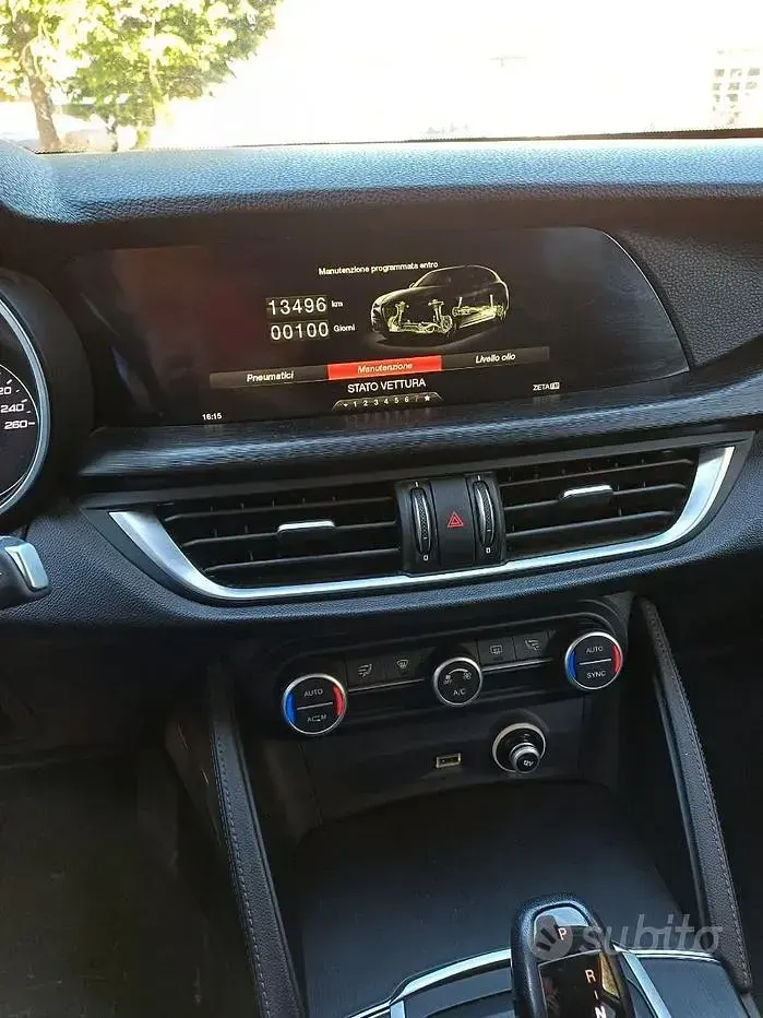Usata Alfa Romeo Stelvio 179 CV (131 kW) 2017 Nero SUV