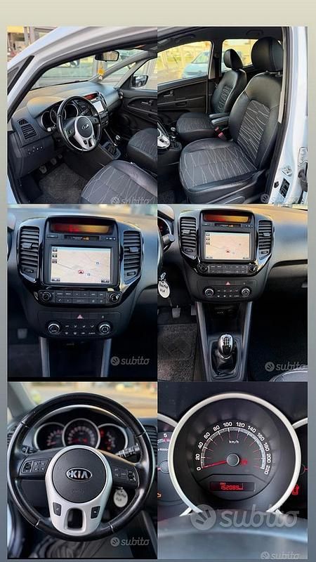 Bianco Usata 2016 Kia Venga Due volumi | 7000 € (Buon prezzo) - Immagine 1/4