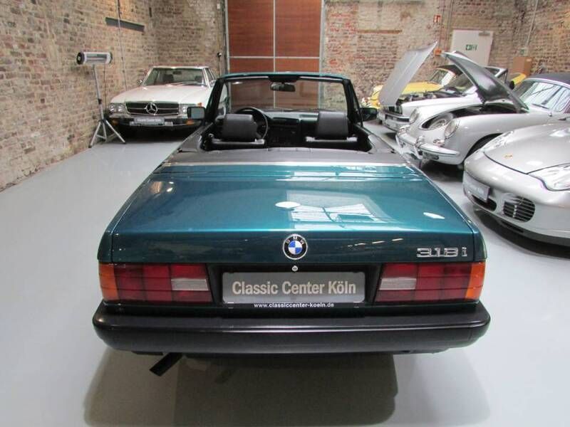 Usata BMW 318 Cabriolet 113 CV (83 kW) 1992 Verde Cabrio