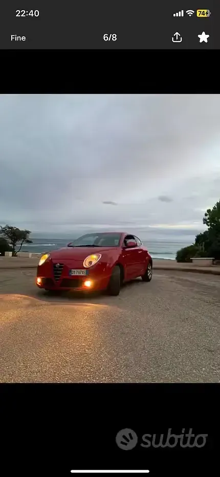 Usata Alfa Romeo MiTo Distinctive 155 CV (114 kW) 2009 Utilitaria