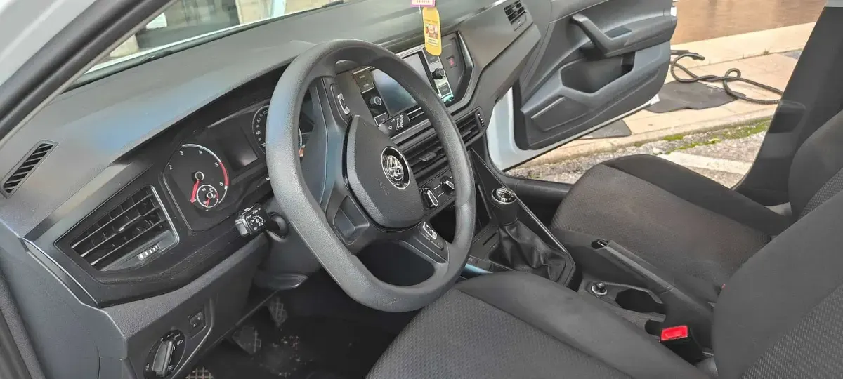 Usata VW Polo Trendline 80 CV (58 kW) 2019 Bianco Utilitaria
