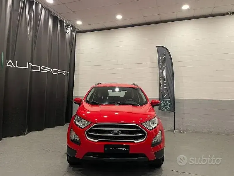 Usado Ford Ecosport 99 HP (72 kW) 2018 Vermelho SUV