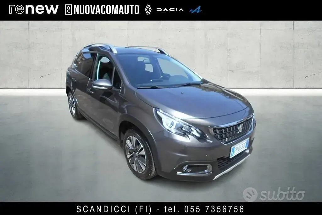Usata Peugeot 2008 Allure 82 CV (60 kW) 2017 Grigio SUV